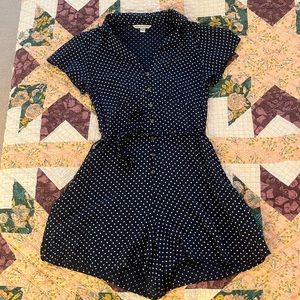 NWOT American Eagle dotted romper